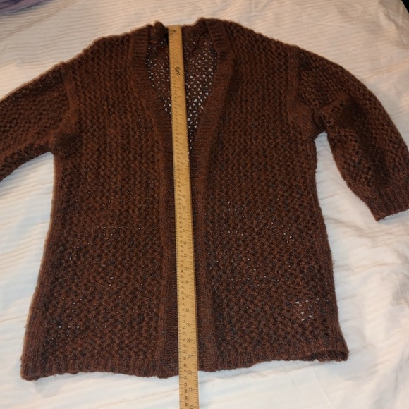 Small Women’s Soya concepts Cozy mohair / wool blend Brown Knit Sweater. - Picture 10 of 16